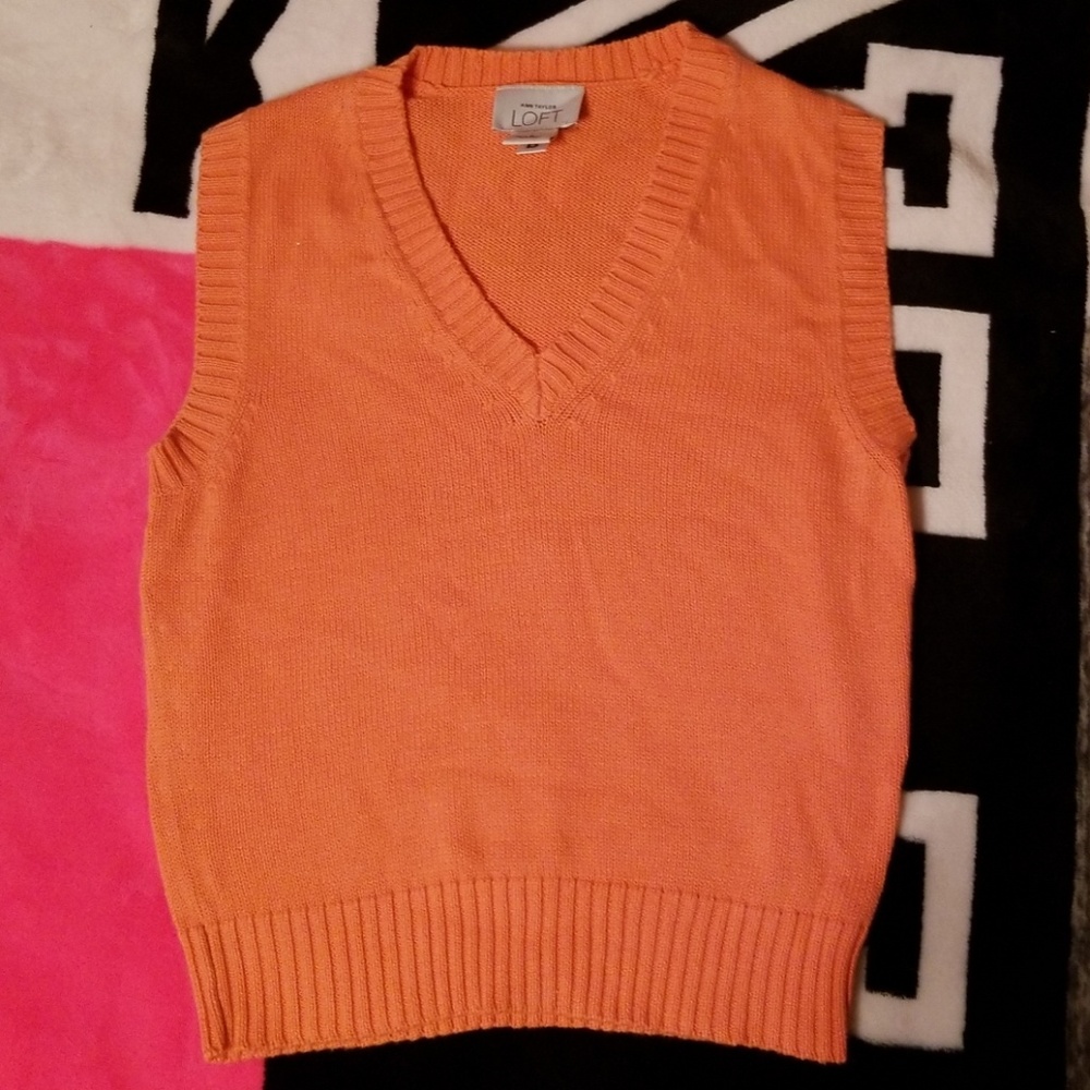 Sweater tank top